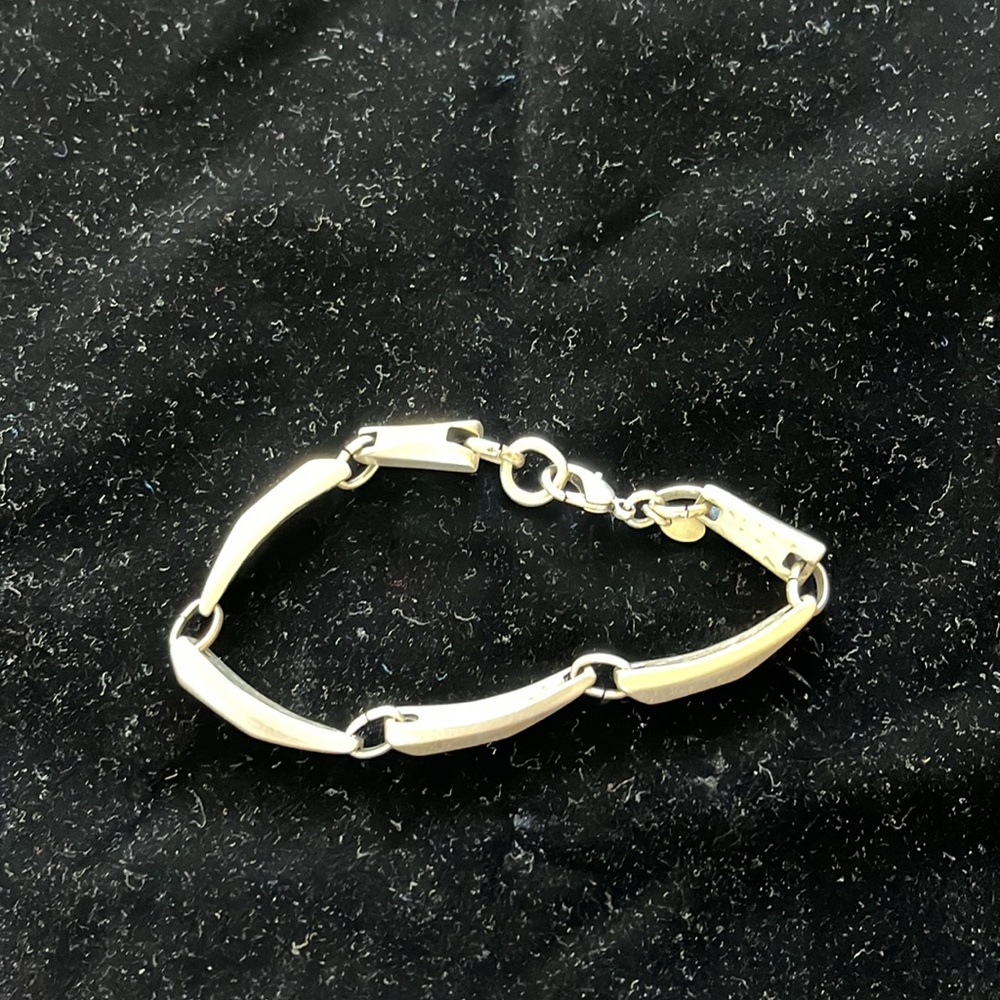 Silver bracelet, new